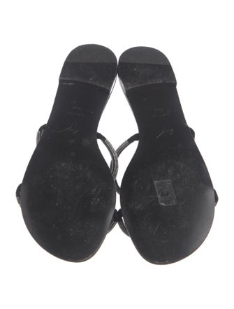 Giuseppe Zanotti Crystal Crystal Embellishments Slides