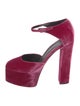 Giuseppe Zanotti Velvet D'Orsay Pumps