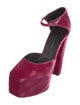 Giuseppe Zanotti Velvet D'Orsay Pumps
