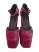 Giuseppe Zanotti Velvet D'Orsay Pumps