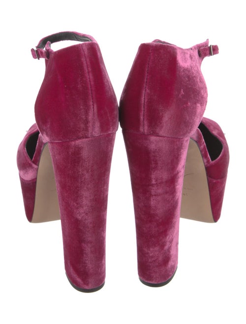 Giuseppe Zanotti Velvet D'Orsay Pumps