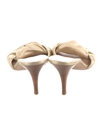 Giuseppe Zanotti Leather Slides