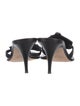 Giuseppe Zanotti Leather Crystal Embellishments Slides