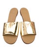 Giuseppe Zanotti Patent Leather Slides