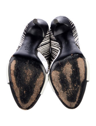 Giuseppe Zanotti Leather Printed Slides