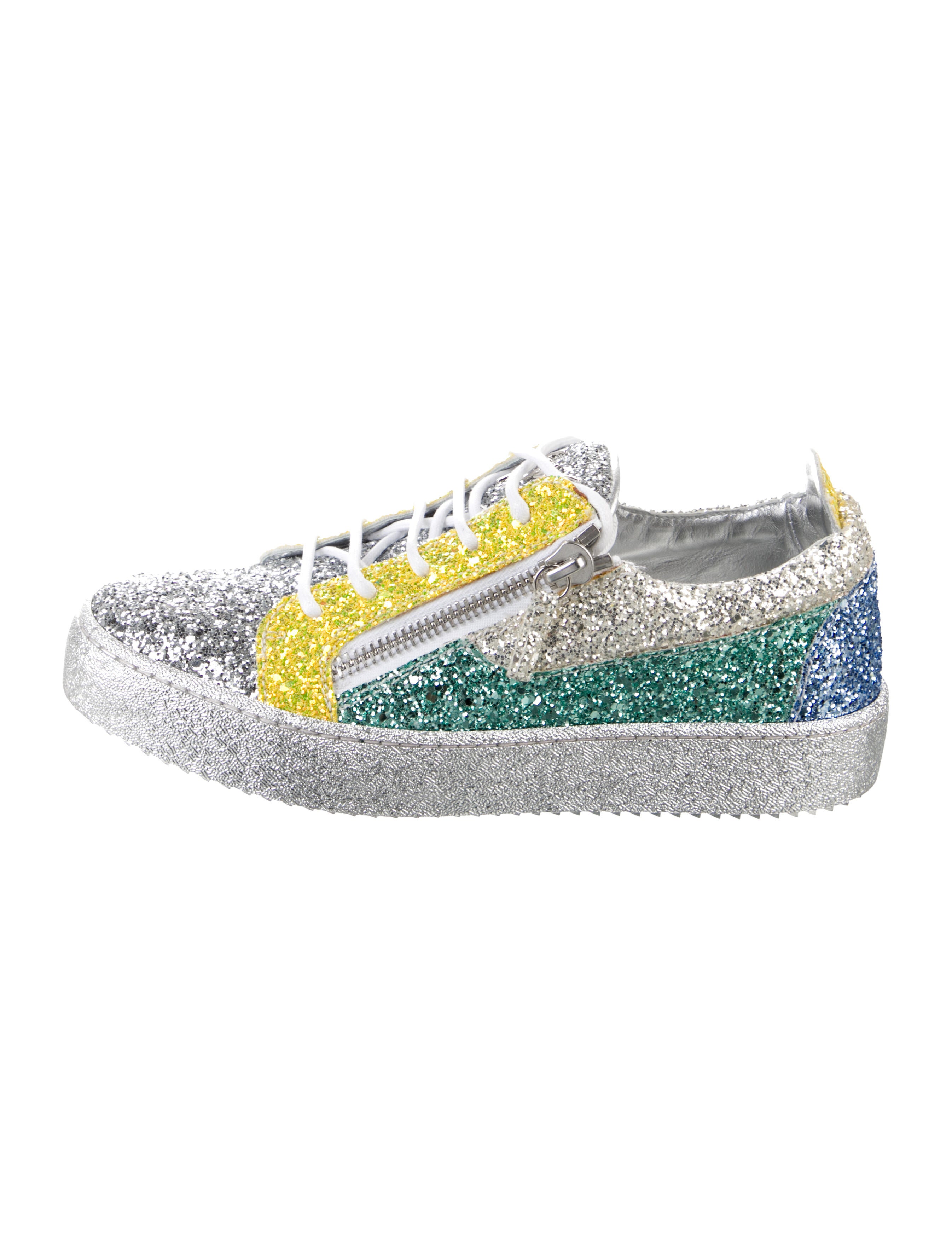 Giuseppe Zanotti Colorblock Pattern Sneakers