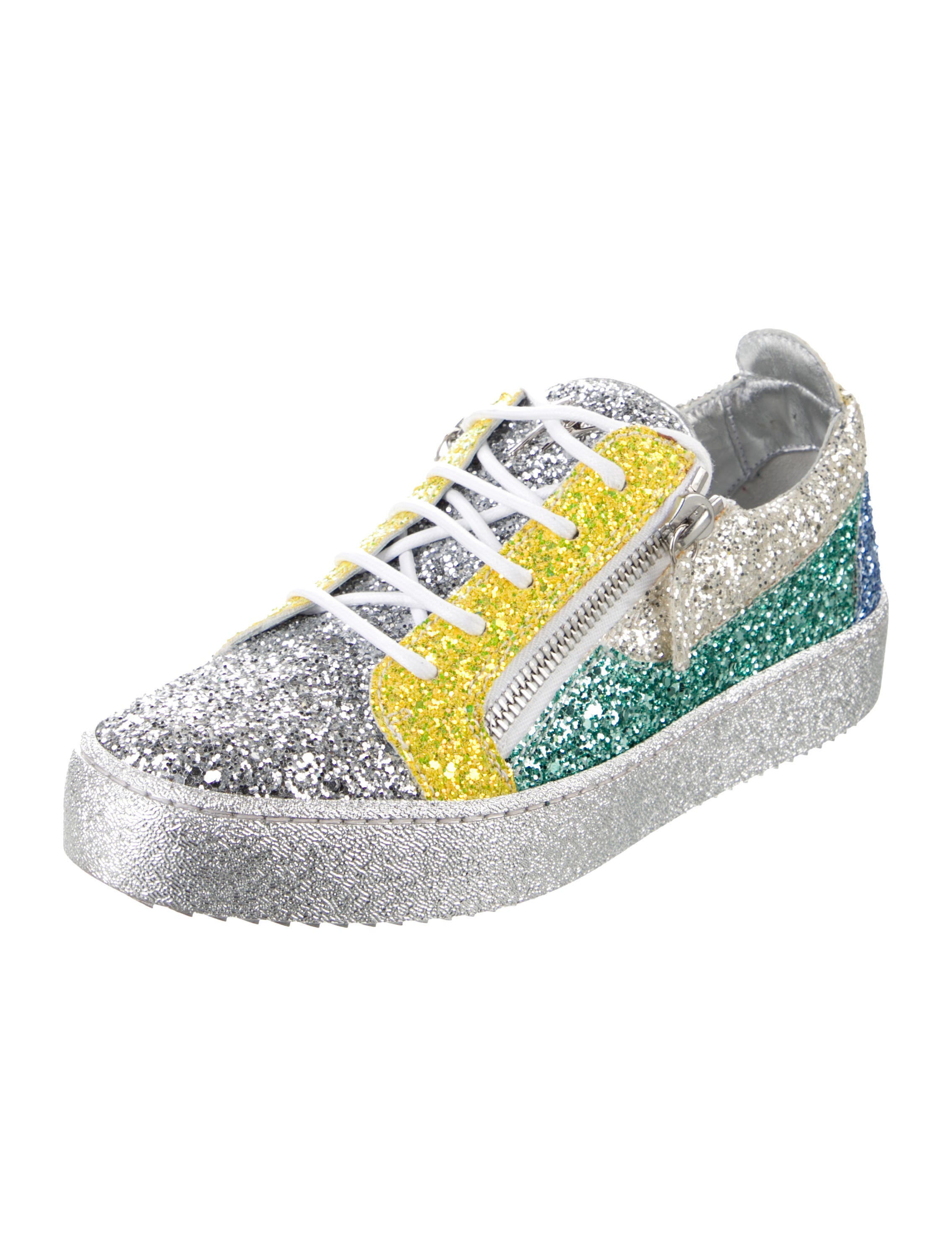 Giuseppe Zanotti Colorblock Pattern Sneakers