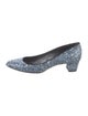 Giuseppe Zanotti Glitter Printed Flats