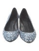Giuseppe Zanotti Glitter Printed Flats