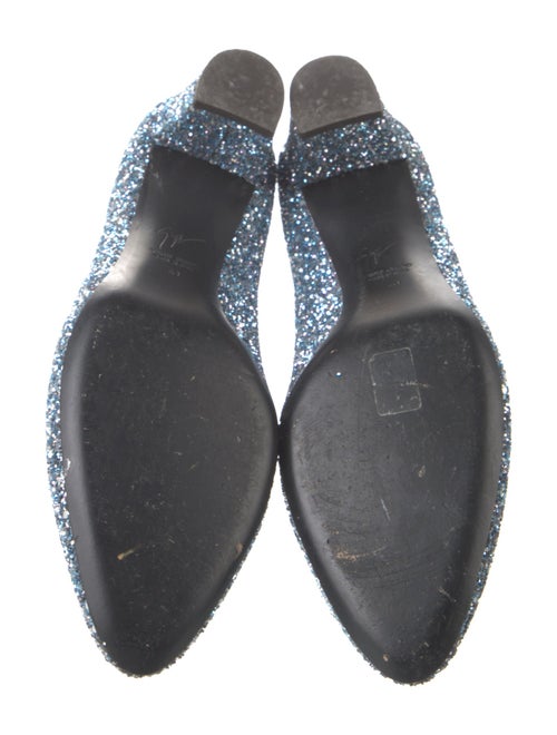 Giuseppe Zanotti Glitter Printed Flats
