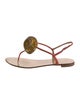 Giuseppe Zanotti Leather T-Strap Sandals