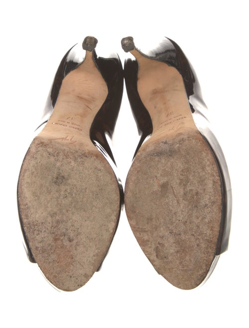 Giuseppe Zanotti Patent Leather Printed Pumps