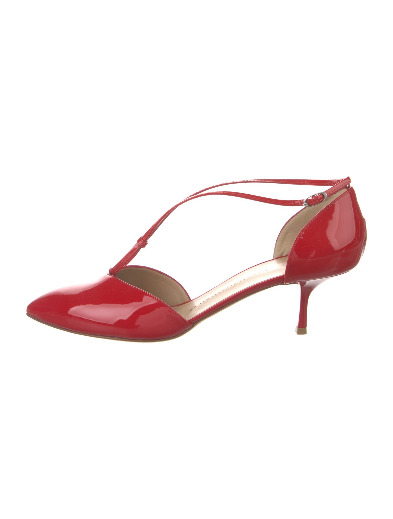 Giuseppe Zanotti Patent Leather T-Strap Pumps