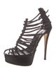 Giuseppe Zanotti Leather T-Strap Pumps