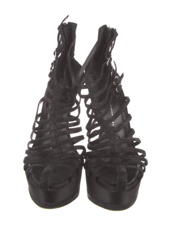 Giuseppe Zanotti Leather T-Strap Pumps