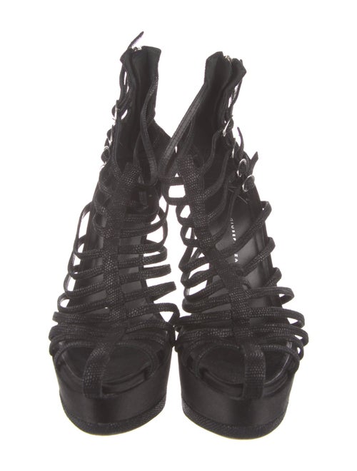 Giuseppe Zanotti Leather T-Strap Pumps
