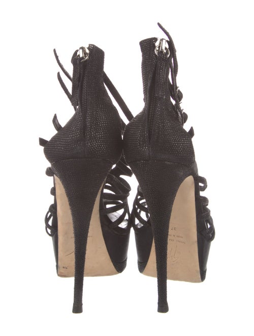 Giuseppe Zanotti Leather T-Strap Pumps