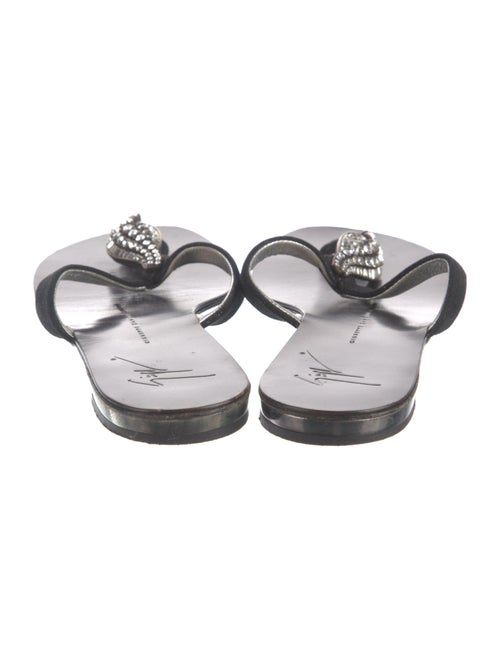 Giuseppe Zanotti Leather Slides