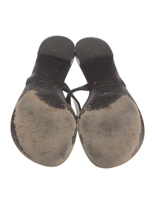 Giuseppe Zanotti Leather Slides