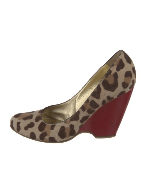 Giuseppe Zanotti Ponyhair Animal Print Pumps
