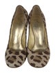 Giuseppe Zanotti Ponyhair Animal Print Pumps
