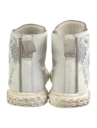 Giuseppe Zanotti Leather Printed Sneakers