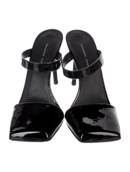Giuseppe Zanotti Patent Leather Mules
