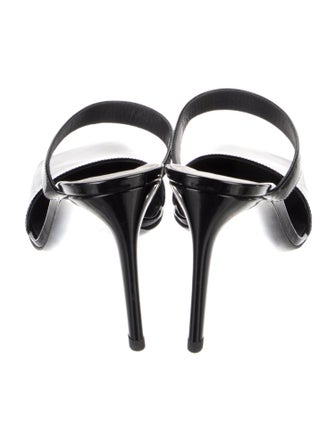 Giuseppe Zanotti Patent Leather Mules