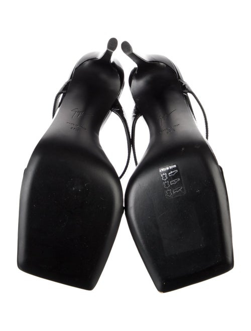 Giuseppe Zanotti Patent Leather Mules