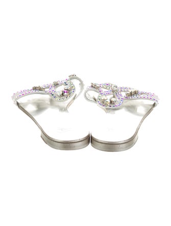 Giuseppe Zanotti Crystal Slides