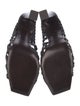 Giuseppe Zanotti Leather Braided Accents Slides