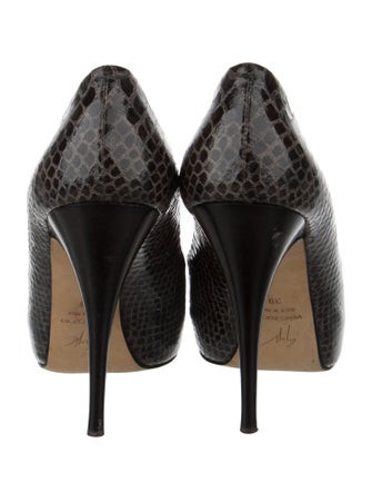 Giuseppe Zanotti Embossed Leather Pumps