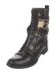 Giuseppe Zanotti Leather Combat Boots