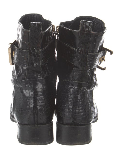 Giuseppe Zanotti Leather Combat Boots