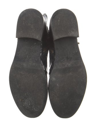 Giuseppe Zanotti Leather Combat Boots