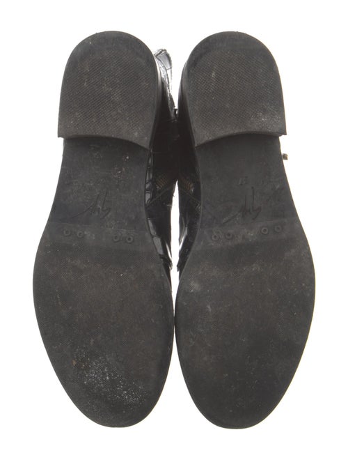 Giuseppe Zanotti Leather Combat Boots
