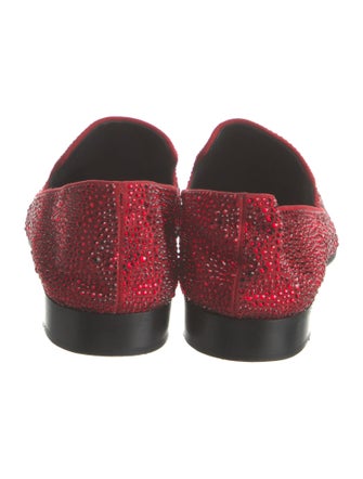 Giuseppe Zanotti Crystal Crystal Embellishments Loafers