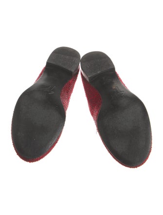 Giuseppe Zanotti Crystal Crystal Embellishments Loafers