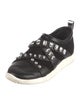 Giuseppe Zanotti Leather Crystal Embellishments Sneakers