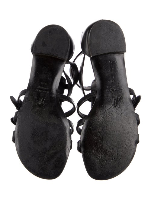 Giuseppe Zanotti Leather Gladiator Sandals