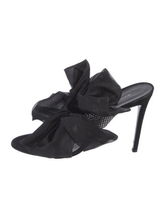 Giuseppe Zanotti Suede Slides