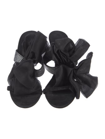 Giuseppe Zanotti Suede Slides