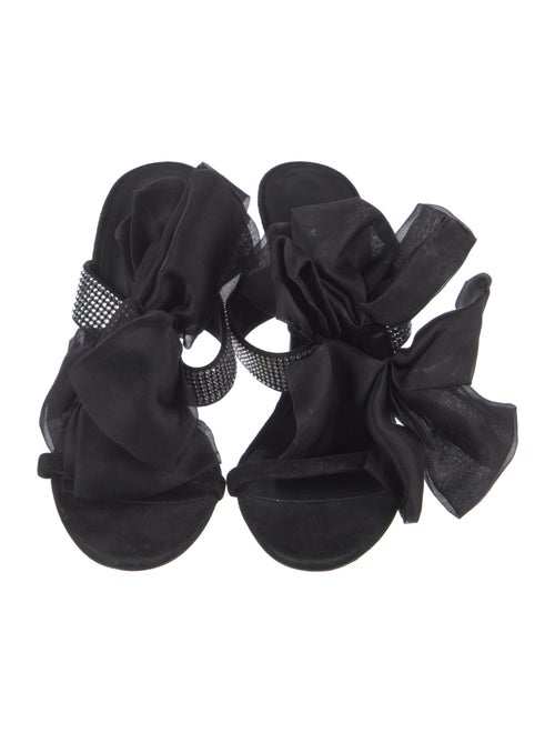 Giuseppe Zanotti Suede Slides