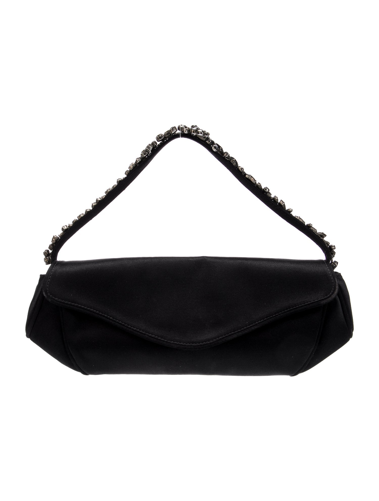 Giuseppe Zanotti Satin Top Handle Bag