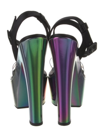 Giuseppe Zanotti PVC Slingback Sandals