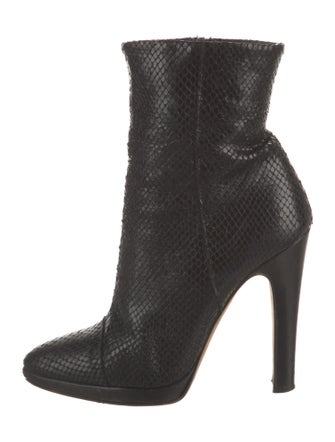 Giuseppe Zanotti Embossed Leather Boots