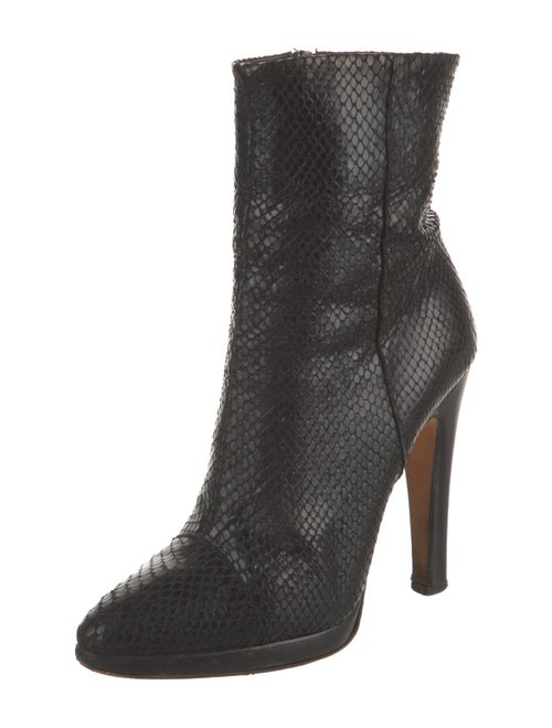 Giuseppe Zanotti Embossed Leather Boots