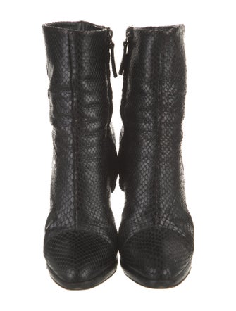 Giuseppe Zanotti Embossed Leather Boots