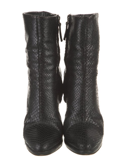 Giuseppe Zanotti Embossed Leather Boots