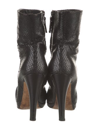 Giuseppe Zanotti Embossed Leather Boots